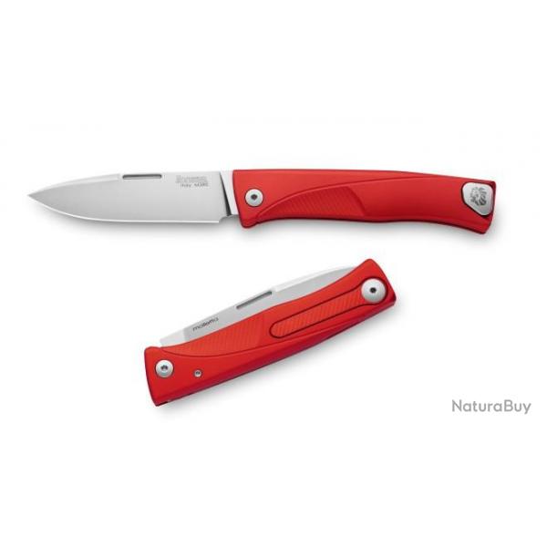 Couteau pliant Lionsteel Thrill Aluminium manche alu rouge