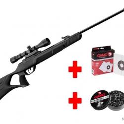 Gamo Pack G-MAGNUM 1250 cal.5.5 + 3-9 x 40 WR + Cible + boîte de plombs