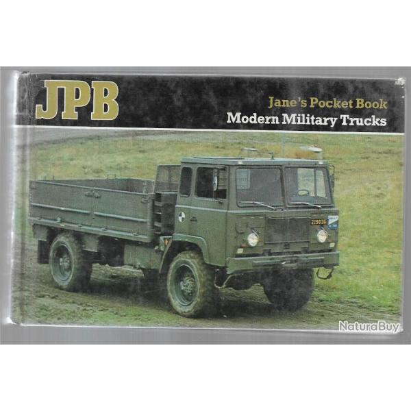 jane's pocket book modern military trucks, camions militaires modernes , en anglais