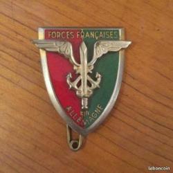 Insignes Pucelles Forces Françaises en Alemagne