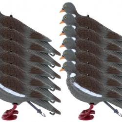 Pack 12 appelants pigeon ramier avec pattes