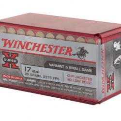 Boite de 50 Balles Winchester Super-X Hollow Point cal. 17HMR