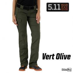 Pantalon 5.11 TACTICAL Stryke Femme Vert Olive Taille 2 (32-34)-Regular