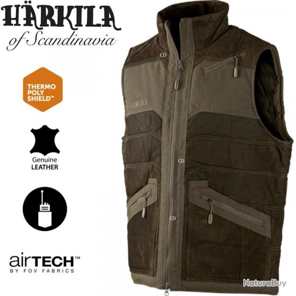 Gilet HRKILA homme Pro Trek Shadow brown taille 54
