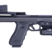 Présentoir / Support Pour Glock 17, 19, 22, 28 - Style Punisher - Fabriqué En France
