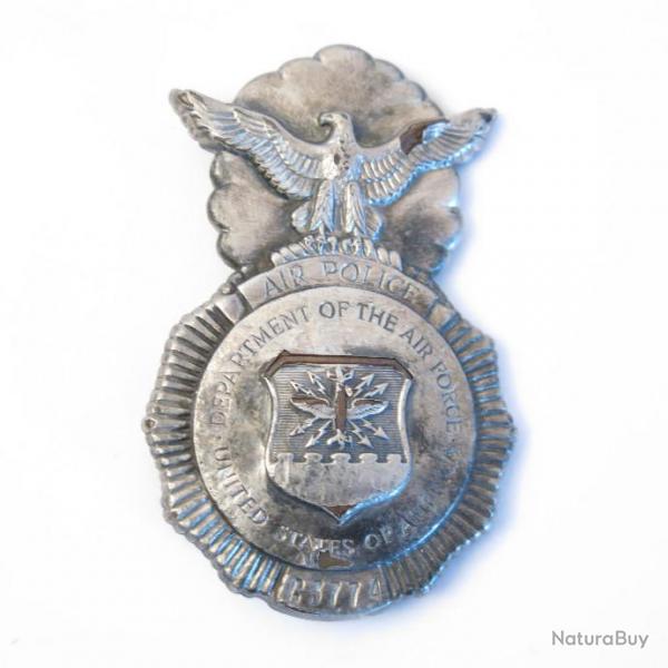 Insigne original Air Police US guerre du Vietnam numro 3774
