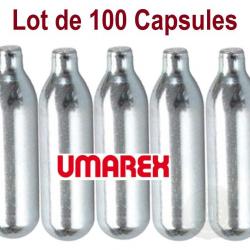 Lot de 100 capsules Co2 12 gr Umarex