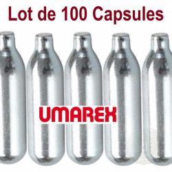Gros lot de 100 capsules Co2 12 gr Umarex