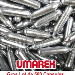 Gros lot de 500 capsules Co2 12 gr Umarex