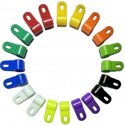 Lot de 20 bagues d'attaches pour appelants-8,5 mm