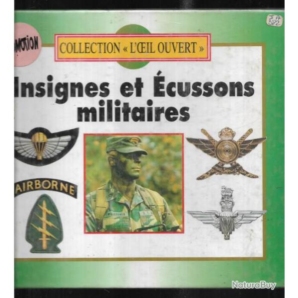 insignes et cussons militaires collection l'oeil ouvert