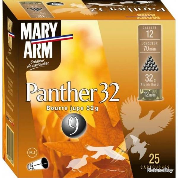 Cartouche trap Panther 32 cal 12 Mary Arm-Plomb 7.5