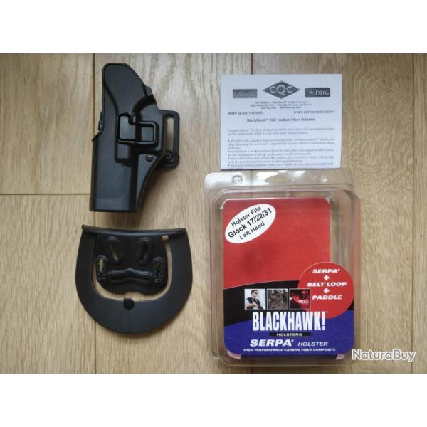 tui Blackhawk Serpa - Glock 17-22-31 - Gaucher