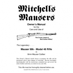 Manuel Technique - Mauser 98k