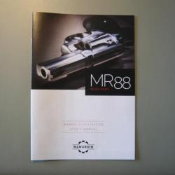 manuel mode d'emploi pour MR 88 MR88 Manurhin