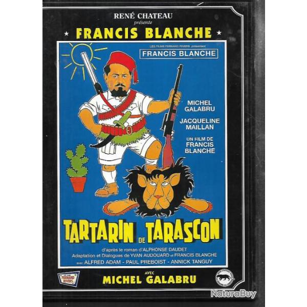 tartarin de tarascon avec francis blanche dvd , galabru, prboist, jacqueline maillan , chasse aux l