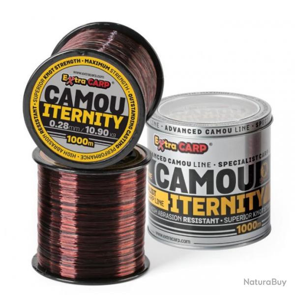 Nylon Carp Camou internity 1000m Extra Carp 0.28mm / 10.90kg