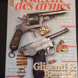 gazette des armes n 423 luger 1902, pistolet union france, &eacute;pee type 1860, mousqueton de grenadier