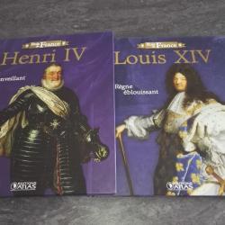 Les rois de France en 2 volumes