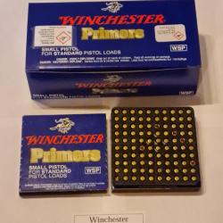 Amorces Winchester Small Pistol  x100 (rupture de stock)