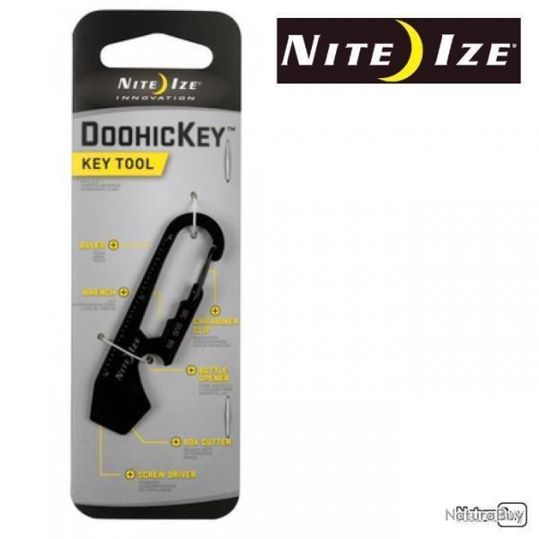 Mousqueton NITE IZE Doohickey Multi-usages Couleur Noir - 1 Pice
