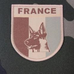 OPEX-PATCH FRANCE- CYNO -K9-BASSE VISIBILITE-132 BCAT TAN