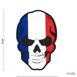 PATCH 3D PVC SKULL FRANCE