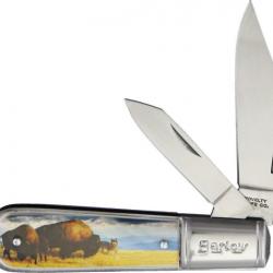 Couteau Pliant Buffalo Barlow Clip et lames de stylo NV29307