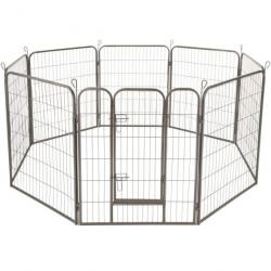 Enclos cage pour chien modulable 100 cm 3708148
