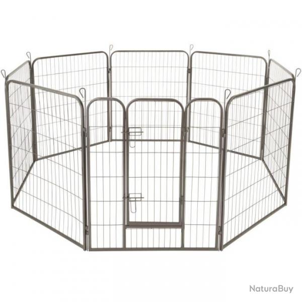 Enclos cage pour chien modulable 100 cm 3708148