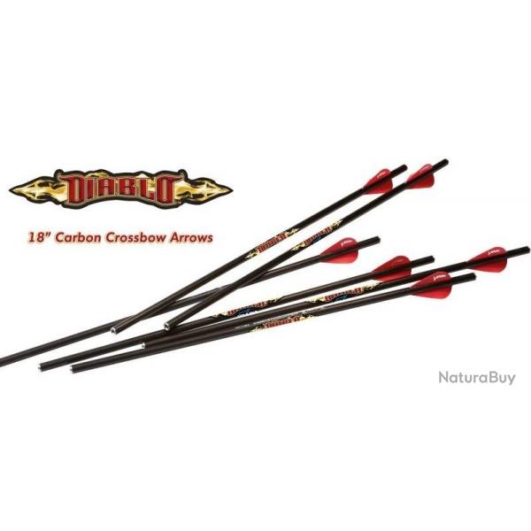 EXCALIBUR - Traits carbone DIABLO 18" pour Matrix (x6)