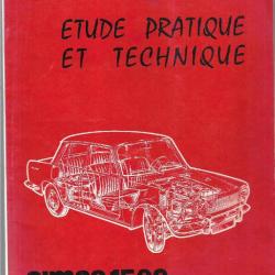 simca 1500 étude technique , automobile , voiture , mécanique 1964