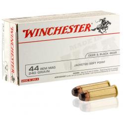 CARTOUCHES  chasse 44 REM. MAG  240 gr  X 50