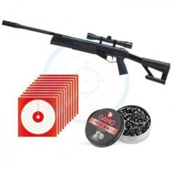 Carabine Crosman TR77 NPS 4.5mm  19,9J + Lunette 4X32 +100 Cibles +250 Plombs