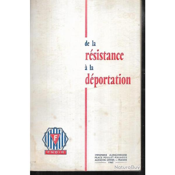 de la rsistance  la dportation fndir 1965