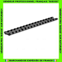 Rail de montage fixe PICATINNY 21 mm AVEC VIS pour les Browning Bar , Benelli Argo , Winchester SXR