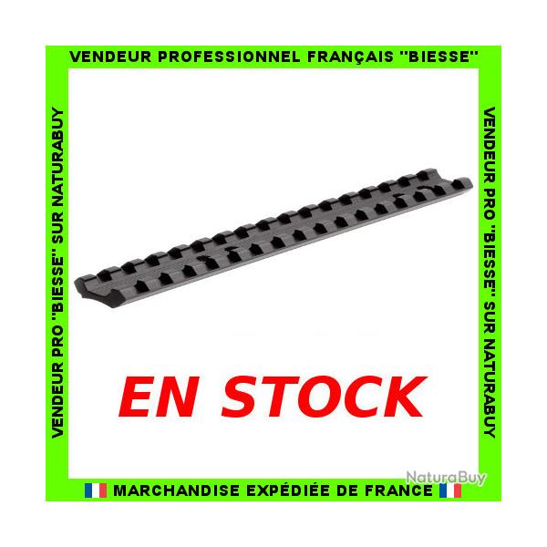 Rail de montage fixe PICATINNY 21 mm AVEC VIS pour les Browning Bar , Benelli Argo , Winchester SXR