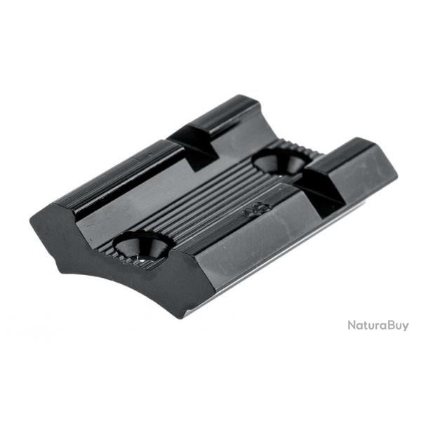 2 Embases 21 mm courte avec vis Embase 55  + 46