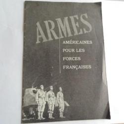 livret livre revue propagande seconde guerre  Armes fournies aux Forces Françaises Libres 19x13cm
