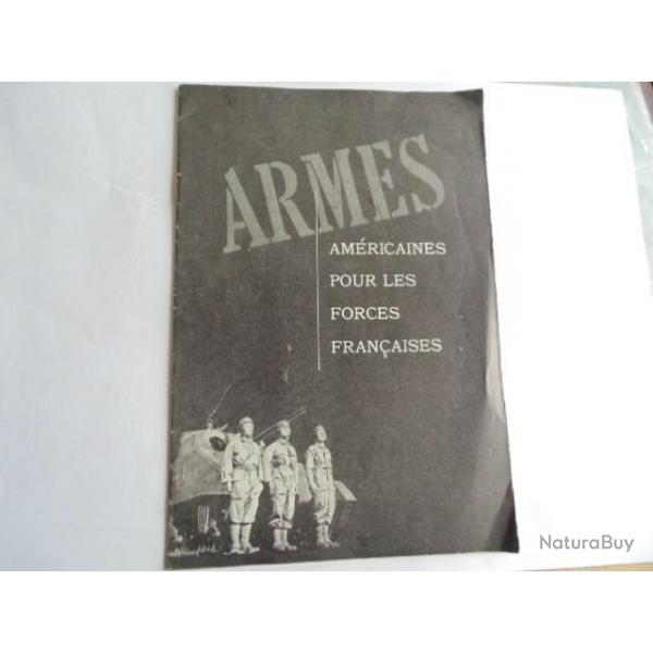 livret livre revue propagande seconde guerre  Armes fournies aux Forces Franaises Libres 19x13cm