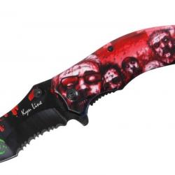 Couteau de poche - Zombie
