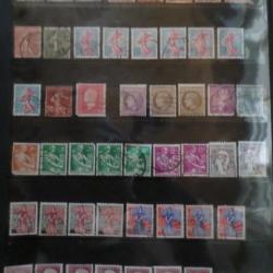 Collection Timbres France / Belgique