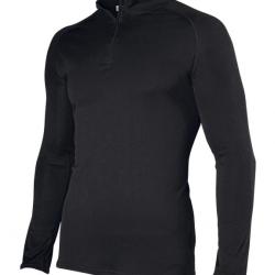 Damart. Tee shirt col zippé Thermolactyl® Easy body 4 homme Kaki