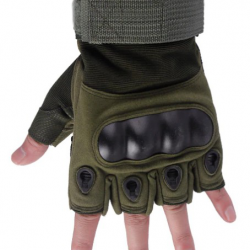 NEW gants de  tir gants de chasse OU AIRSOFT COULEUR KAKI  - LIVRAISON GRATUITE