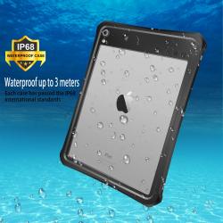 Coque Etanche Anti Choc Redpepper pour iPad, Couleur: Noir, Smartphone: iPad Pro 11"