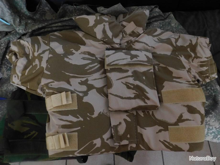Gilet Pare-balles Militaire Français – Camouflage Daguet – Neuf Surplus