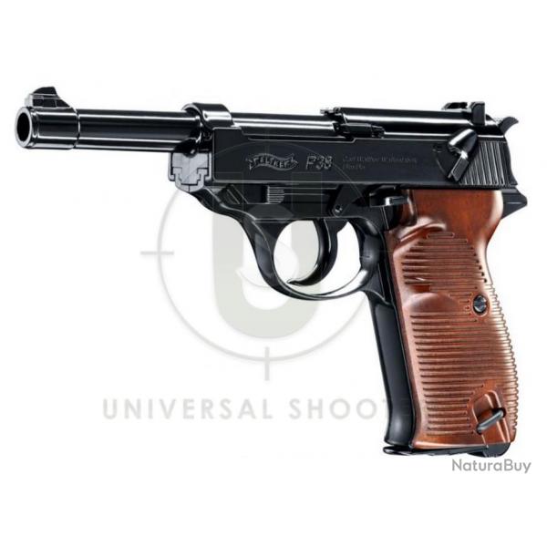 Pistolet CO2 Walther P38 mtal BB's cal. 4,5 mm 