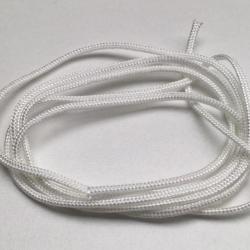 Boucle de traction (D-Loop) BCY Blanc ep 2mm long 1m