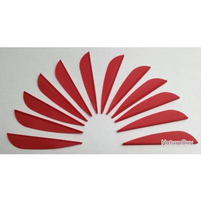 50 Plumes De Flèches En Plastique 2 Pouces - Pour Tir à L'Arc, Bricolage Flèches - Multi-Couleurs