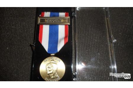 MPMT MEDAILLE de la PROTECTION MILITAIRE DU TERRITOIRE avec agrafe TRIDENT  - Médailles - Décorations (6788435)